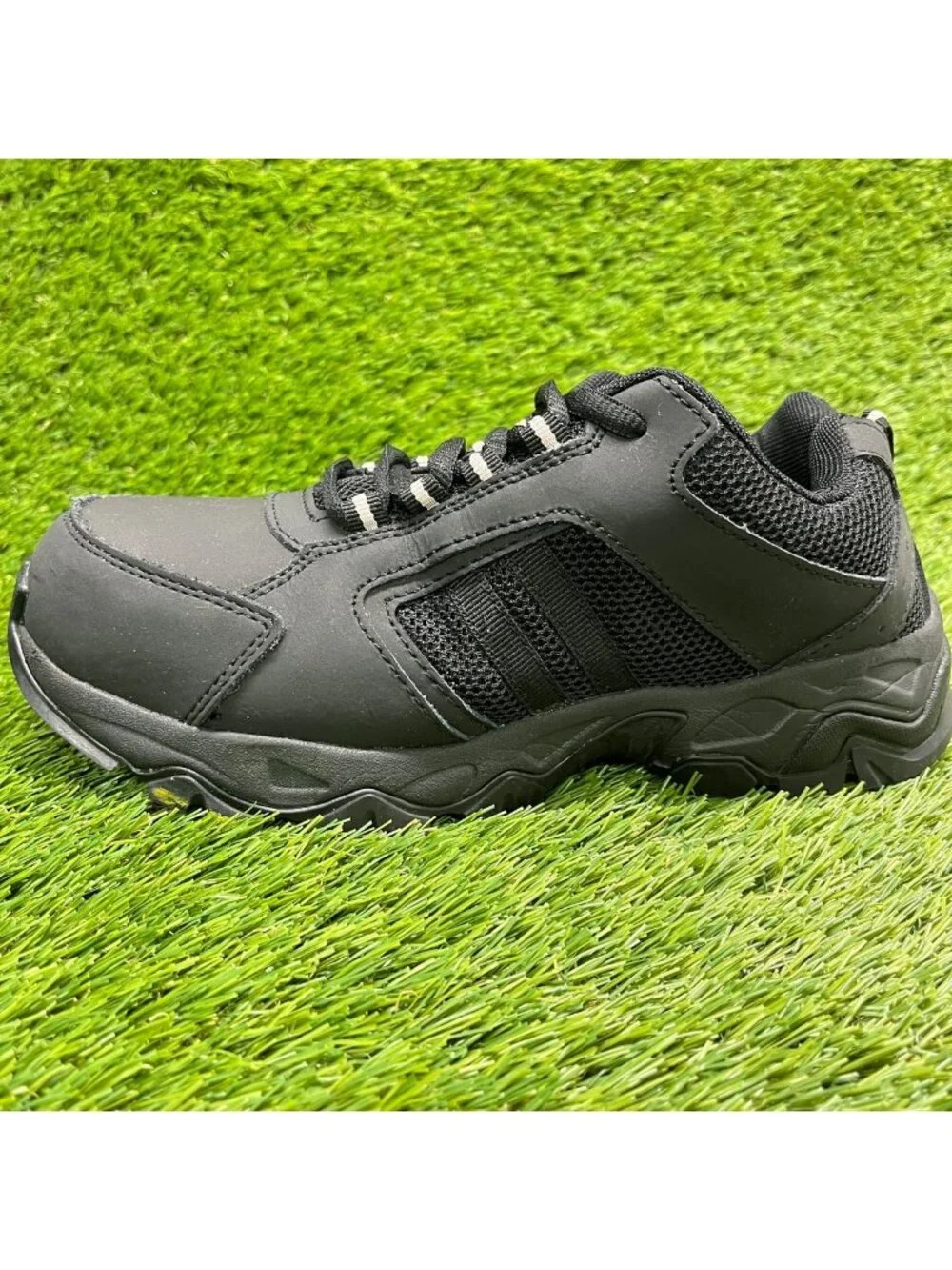 Nautilus Guard Sport Womens Size 7 Black Electric Hazard Steel Toe Work Shoes